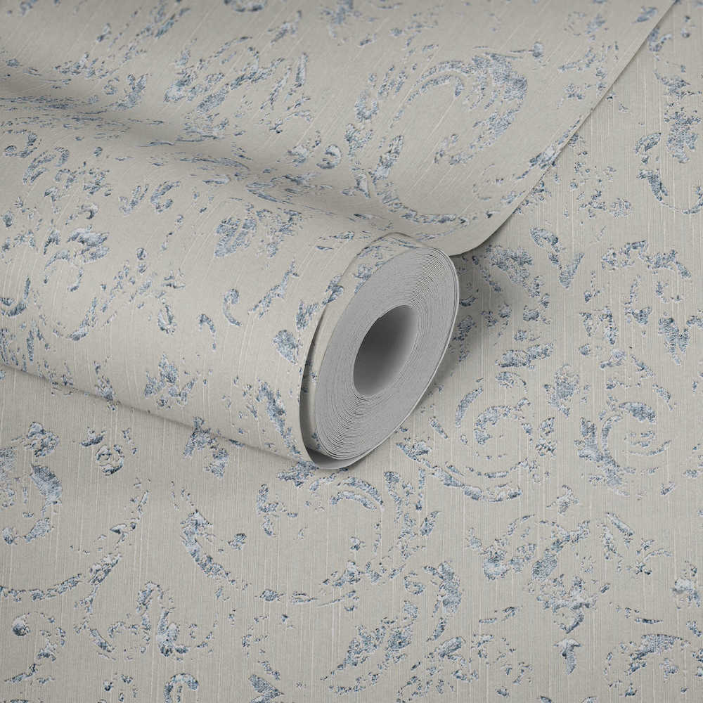 Metallic Silk textile wallpaper AS Creation    