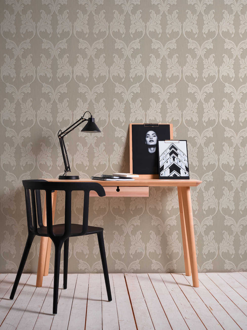 Tessuto - Textured Filigree textile wallpaper AS Creation    
