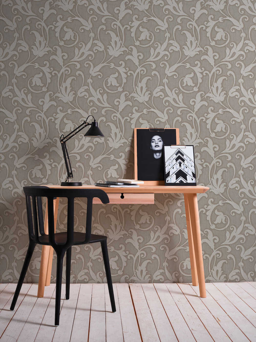 Tessuto - Fancy Filigree textile wallpaper AS Creation    