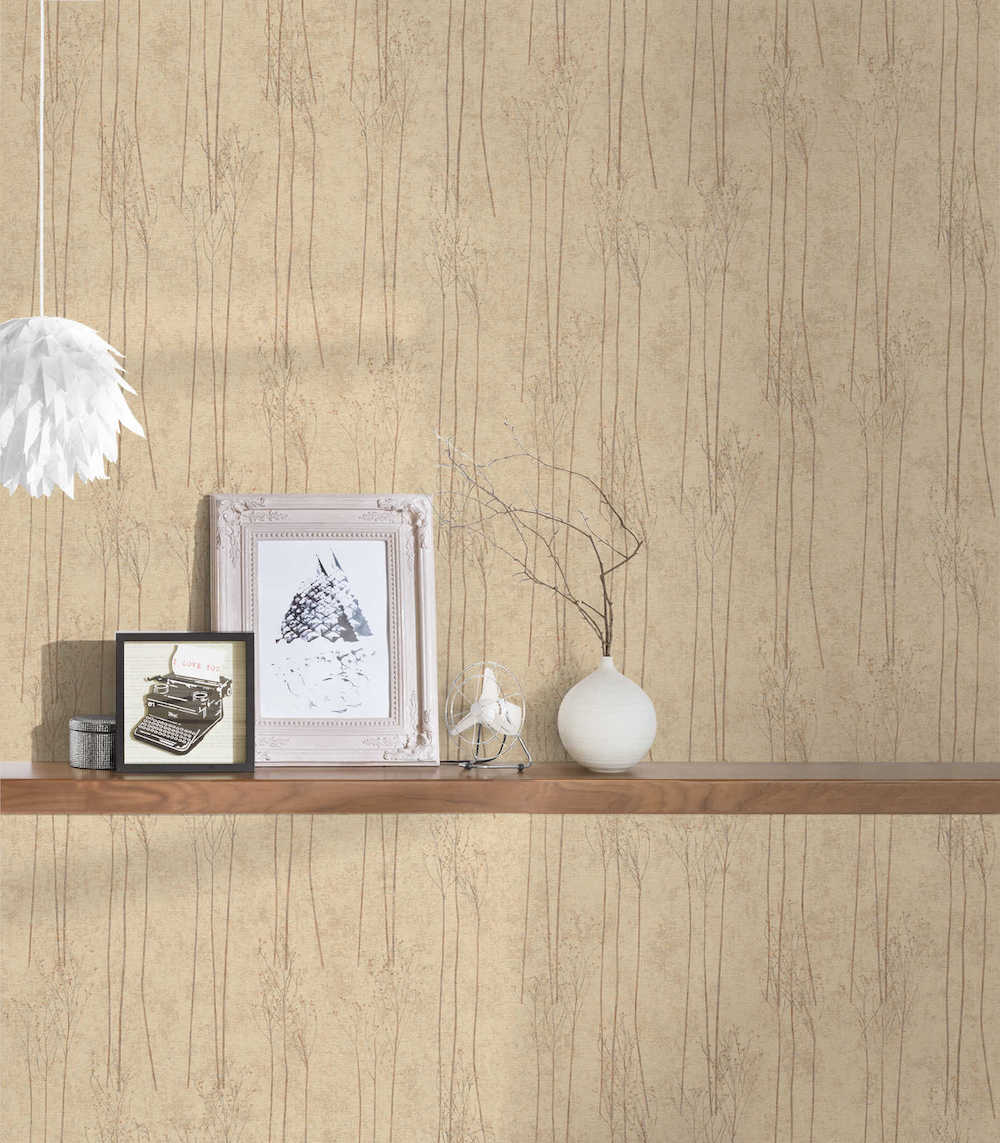 Hygge 2 -  Tall Grass botanical wallpaper AS Creation    
