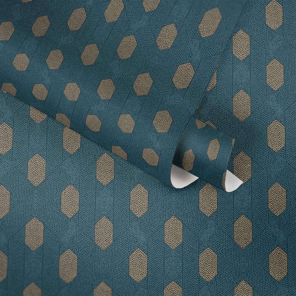 Absolutely Chic - Polka-Diamond Chic geometric wallpaper AS Creation    