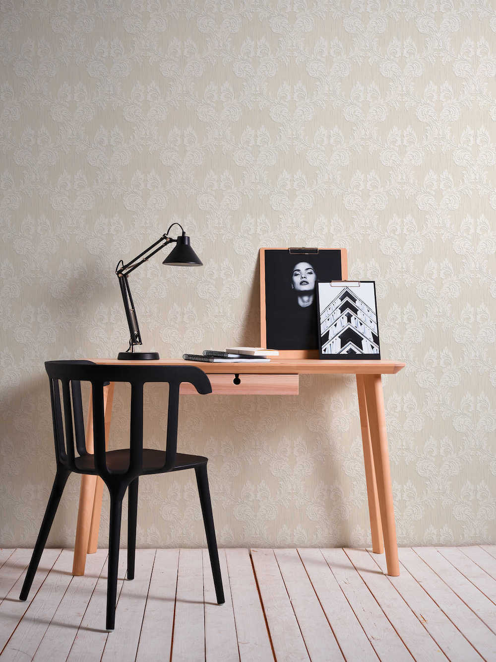 Tessuto - Baroque Texture textile wallpaper AS Creation    