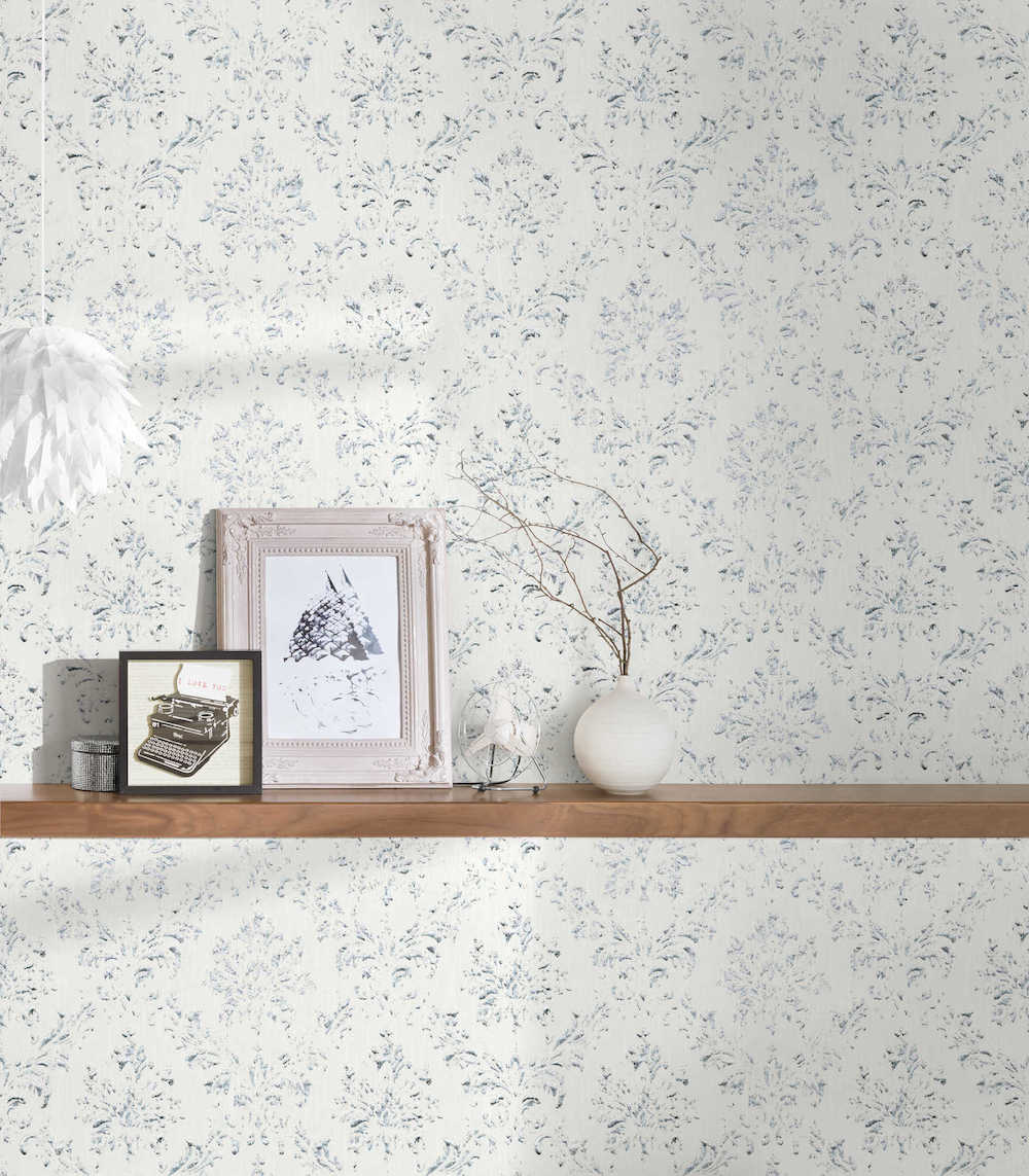 Metallic Silk textile wallpaper AS Creation    