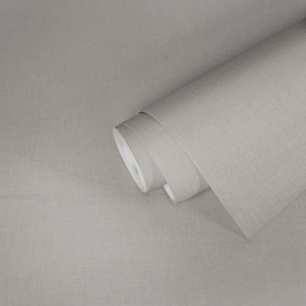 Metropolitan Stories - Linen Fresh plain wallpaper AS Creation    