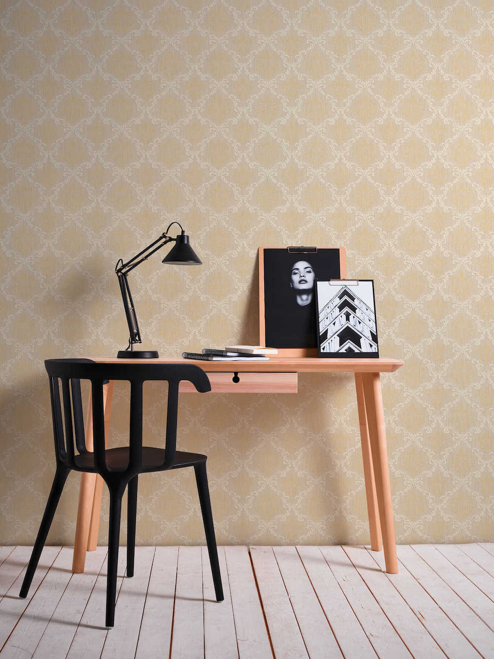 Tessuto - Filigree Trellis textile wallpaper AS Creation    