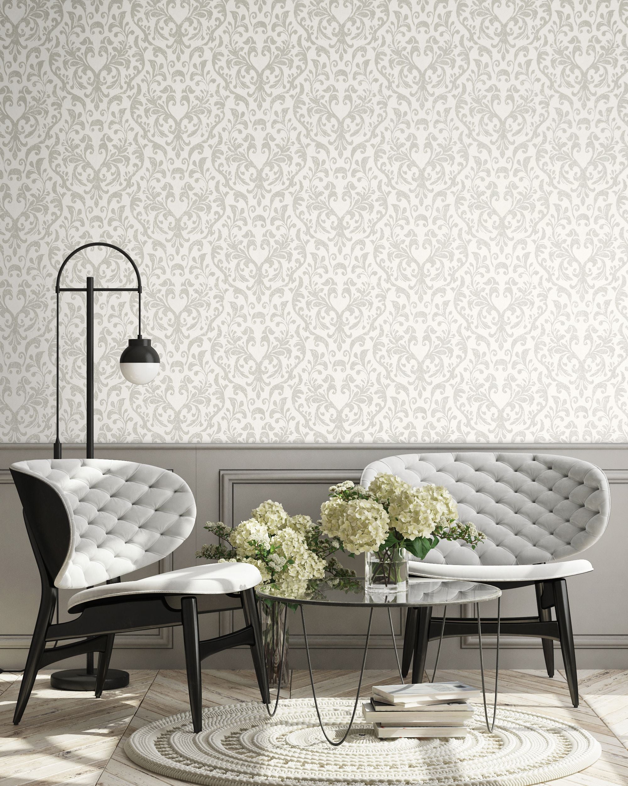 Urban Classics - Notting Hill damask wallpaper Hohenberger    