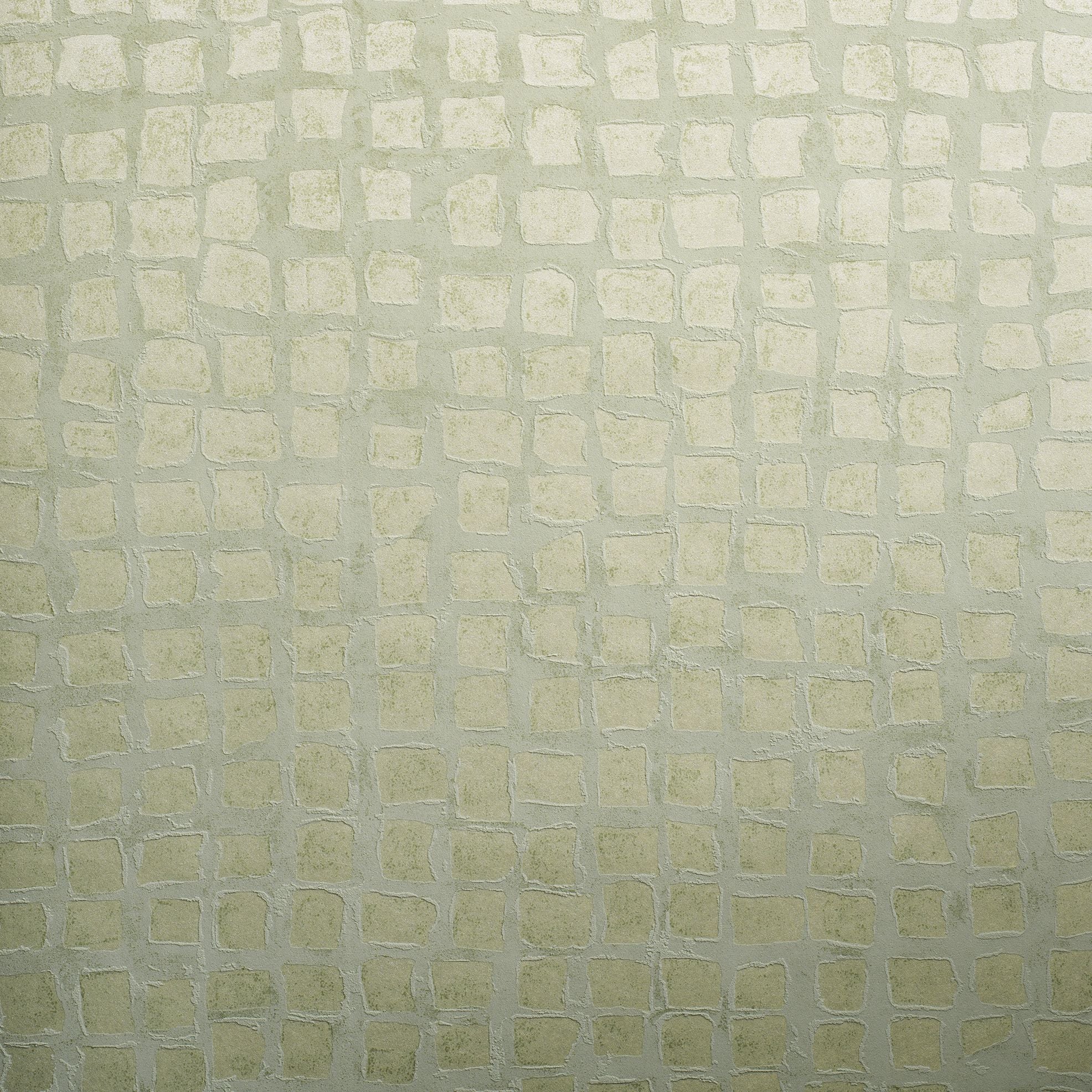 Urban Classics - Manhattan geometric wallpaper Hohenberger Roll Light Green  64864