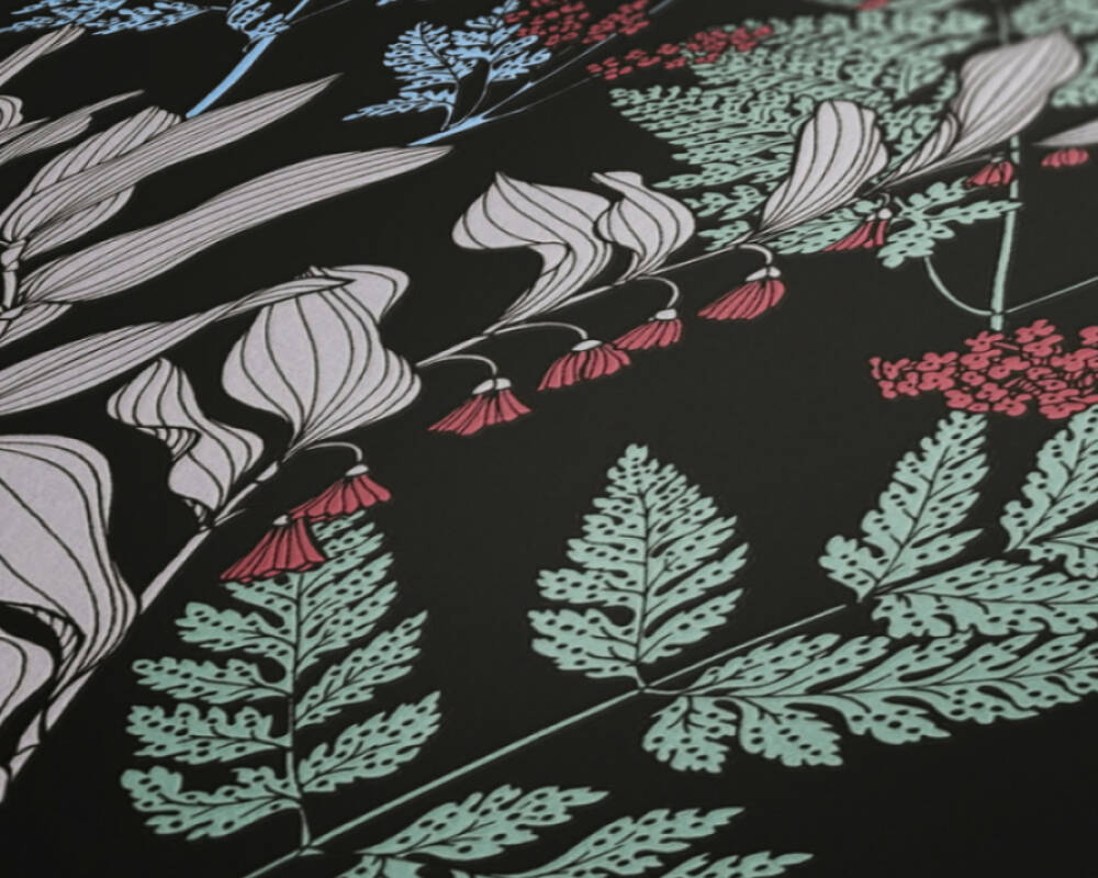 Floral Impression - Florals in the Woods botanical wallpaper AS Creation    