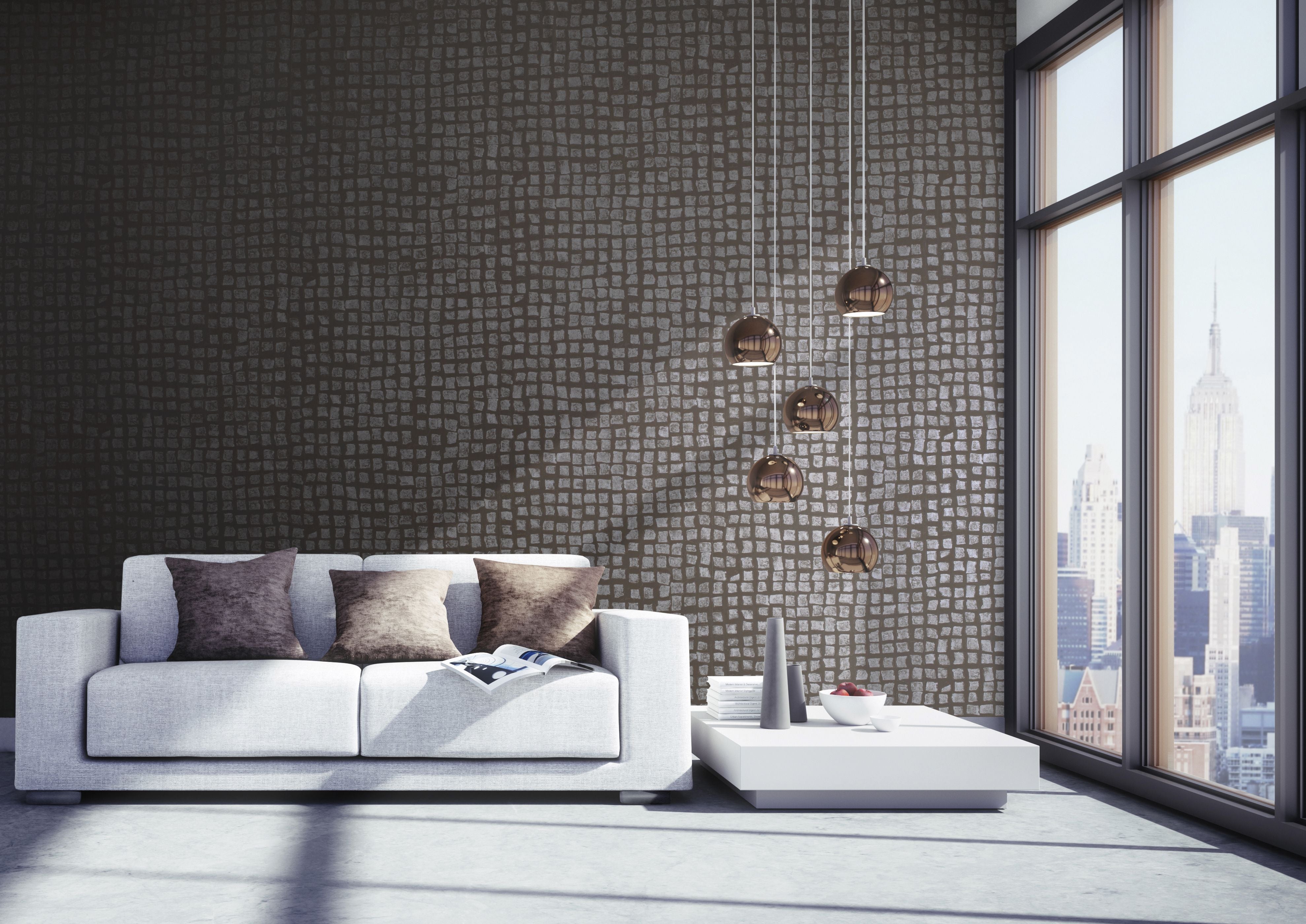 Urban Classics - Manhattan geometric wallpaper Hohenberger    