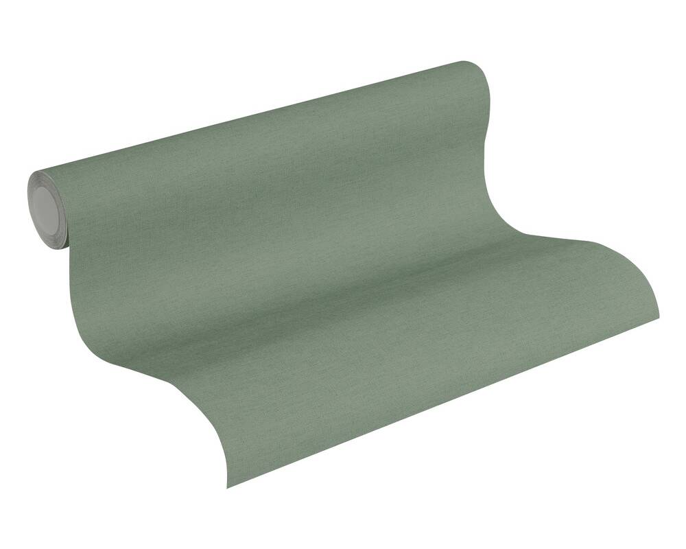 Cuba - Simplicity Linen Effect plain wallpaper AS Creation    