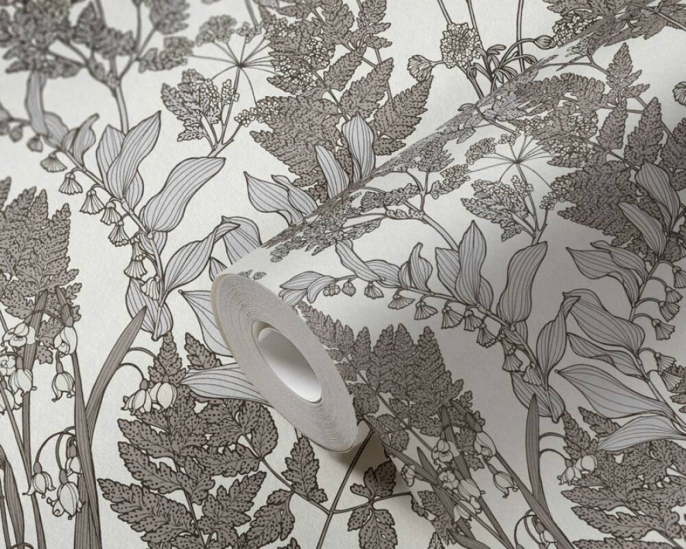 Floral Impression - Florals in the Woods botanical wallpaper AS Creation    