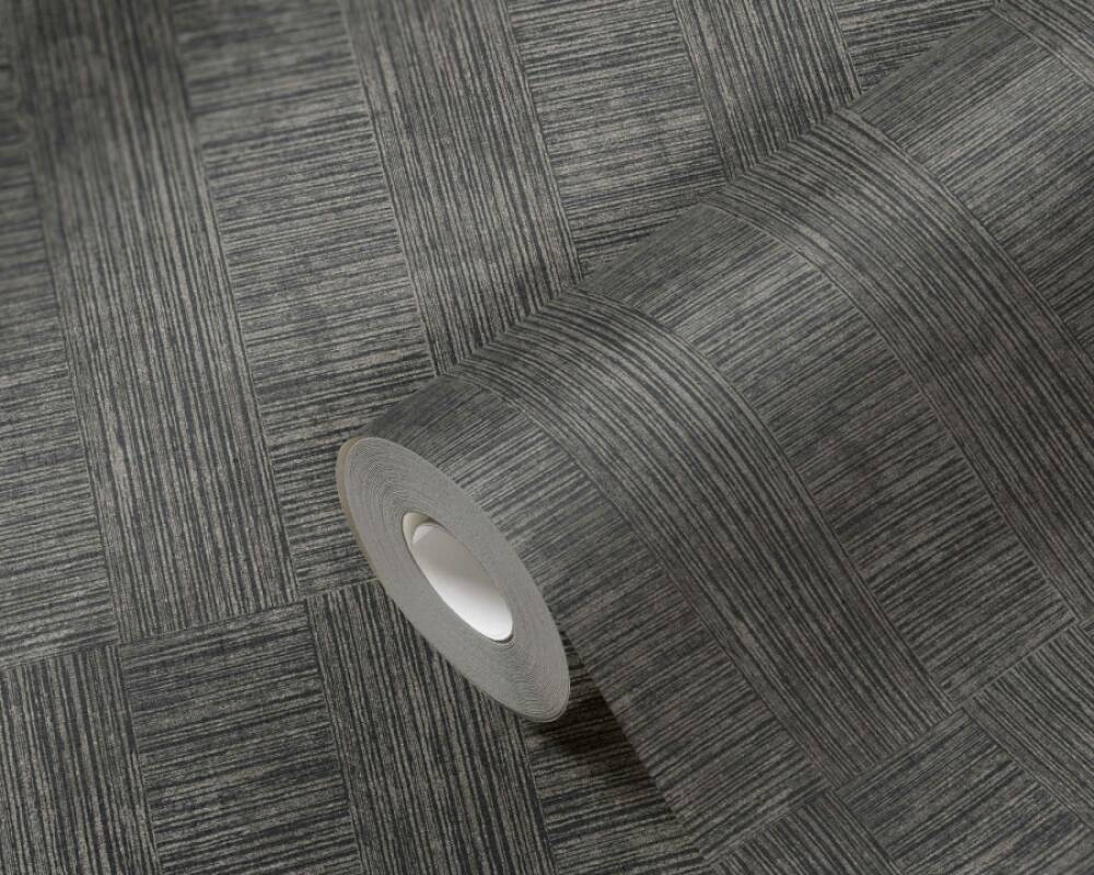 Cuba - Woven Stripes geometric wallpaper AS Creation    