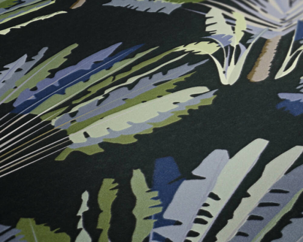 Jungle Chic - Botanical Fronds botanical wallpaper AS Creation    