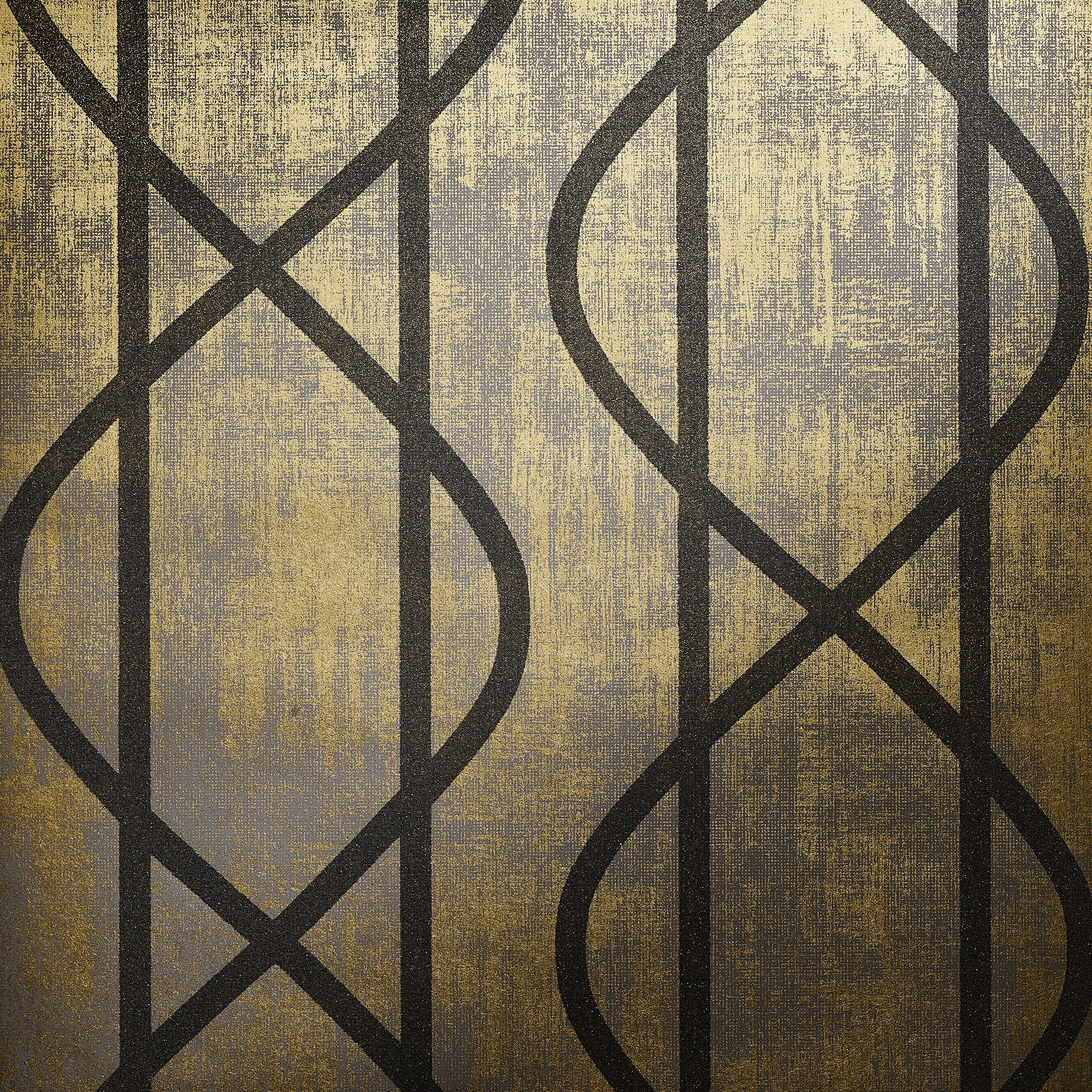 Universe - Saturn stripe wallpaper Hohenberger Roll Golf  51213
