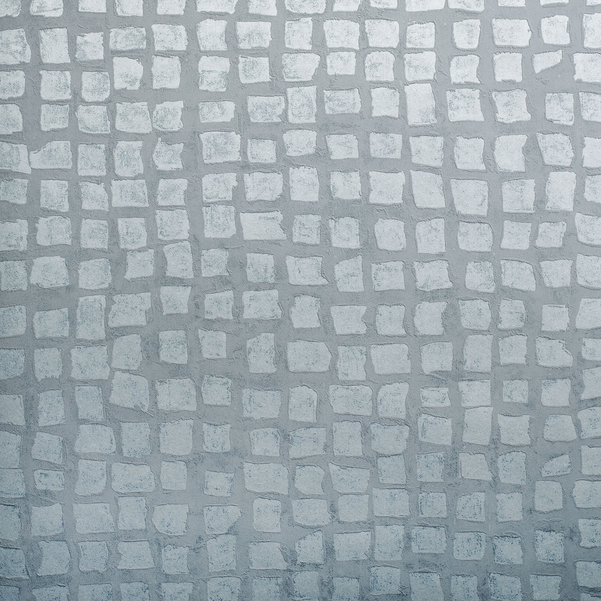 Urban Classics - Manhattan geometric wallpaper Hohenberger Roll Light Blue  64865