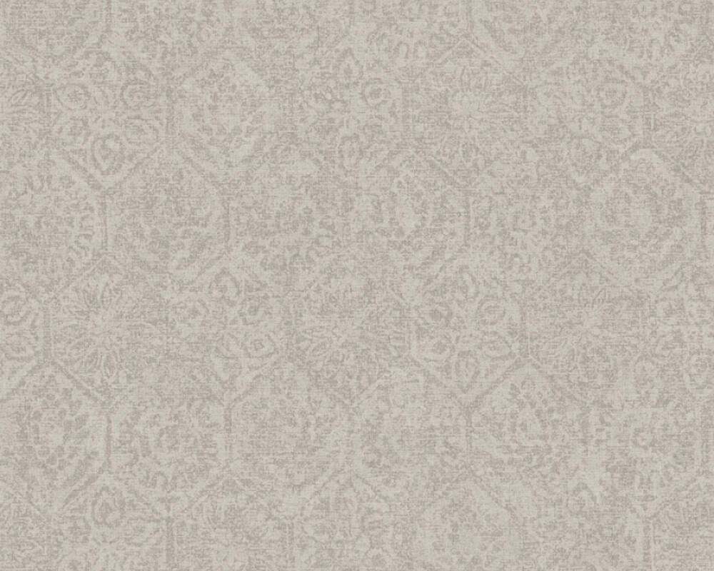 Cuba - Baroque damask wallpaper AS Creation Sample Beige  380222-S