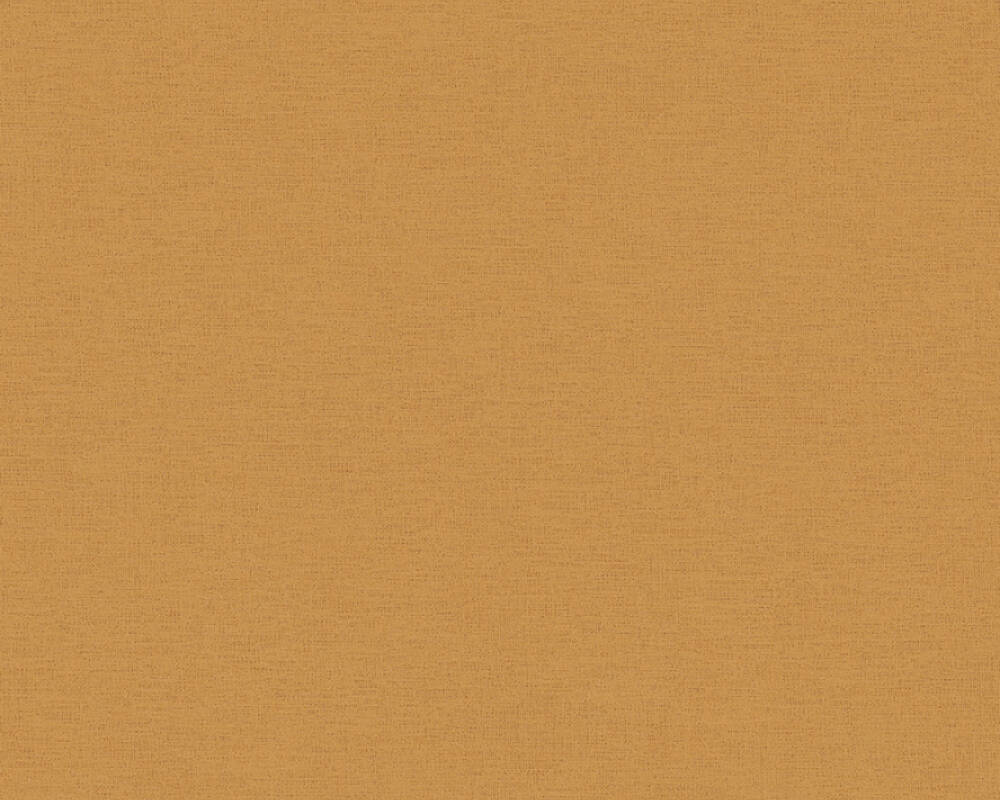 Cuba - Simplicity Linen Effect plain wallpaper AS Creation Roll Yellow  371784