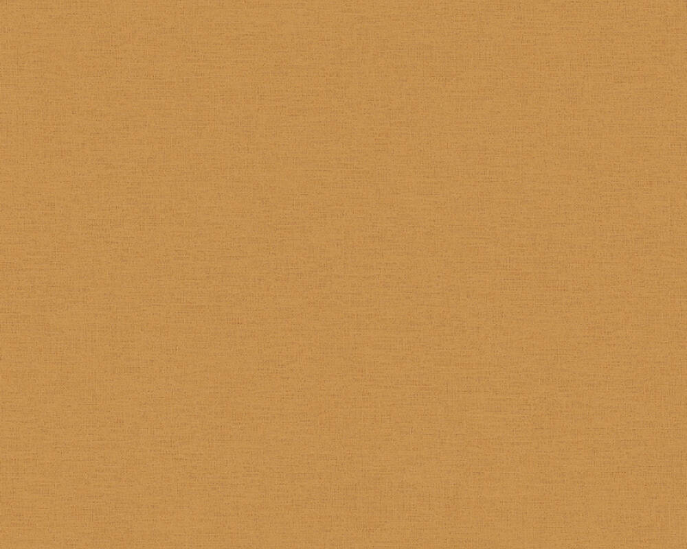 Cuba - Simplicity Linen Effect plain wallpaper AS Creation Roll Yellow  371784