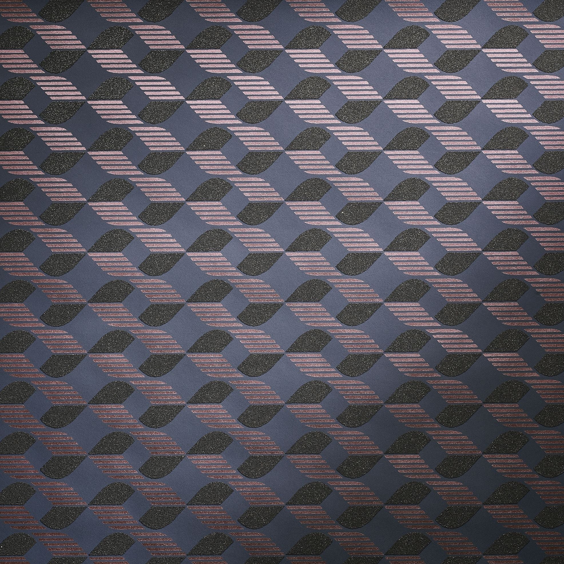 Universe - Venus geometric wallpaper Hohenberger Roll Purple  51211