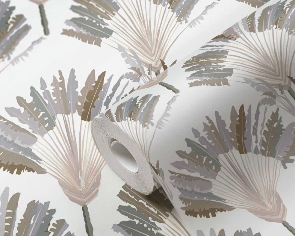 Jungle Chic - Botanical Fronds botanical wallpaper AS Creation    