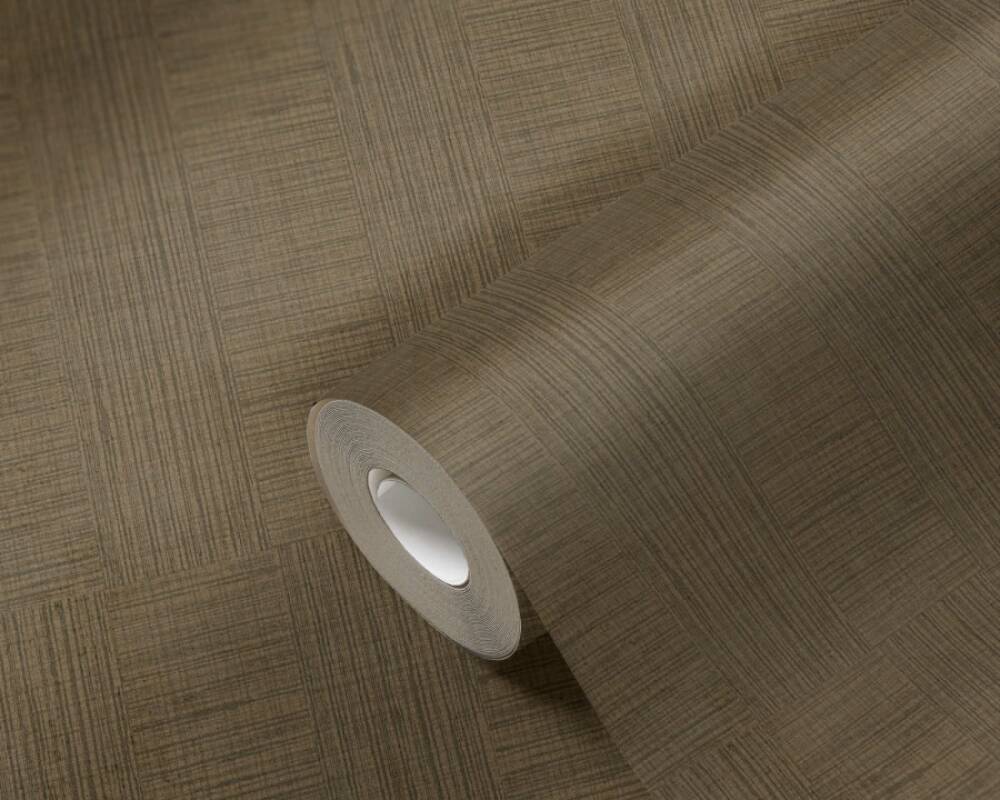 Cuba - Woven Stripes geometric wallpaper AS Creation    