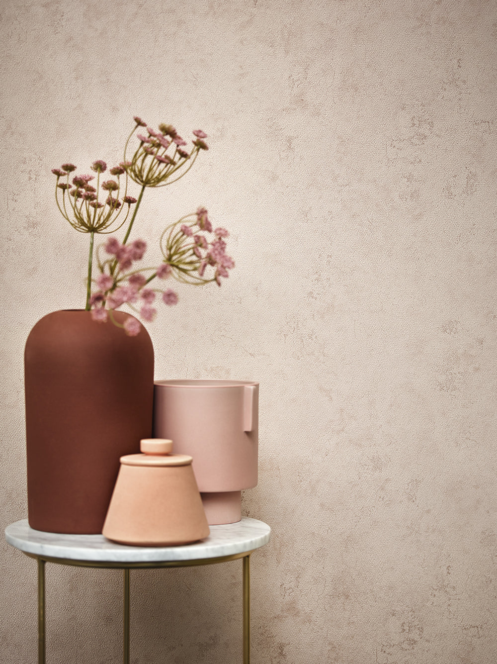 Papis Loveday - Concrete plain wallpaper Marburg    