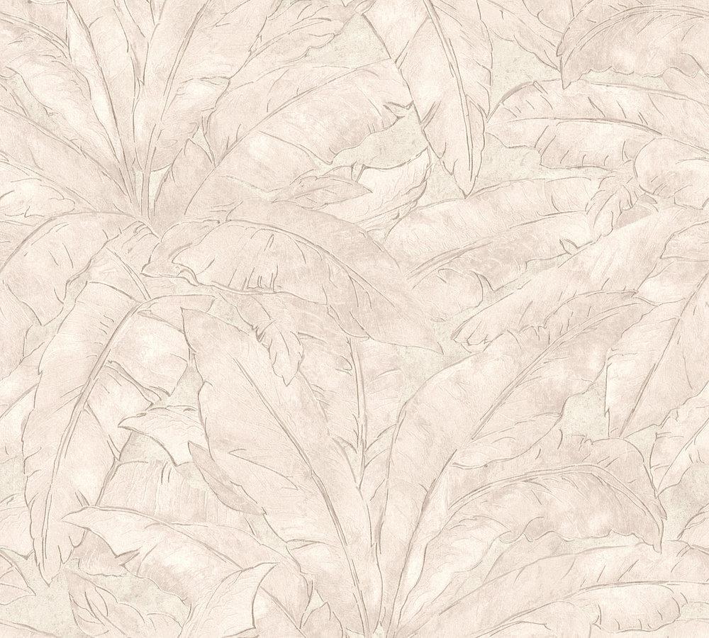 Metropolitan Stories - Luxury Palms botanical wallpaper AS Creation Roll Cream  369272