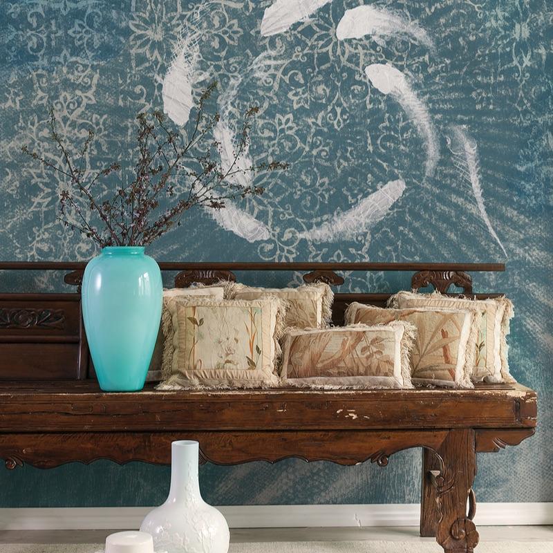 Violet - Oceans Pure digital print Muance    