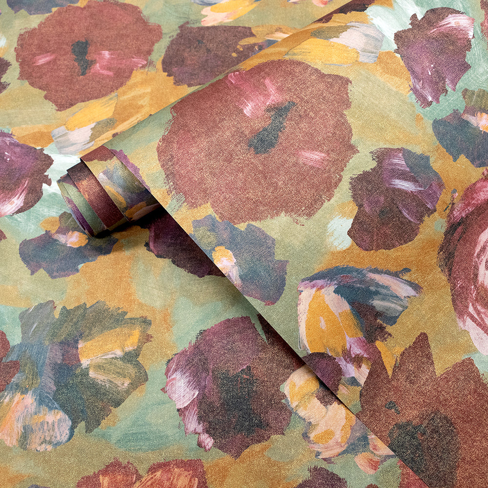 Julie Feels Home - Paeonia botanical wallpaper Hohenberger    