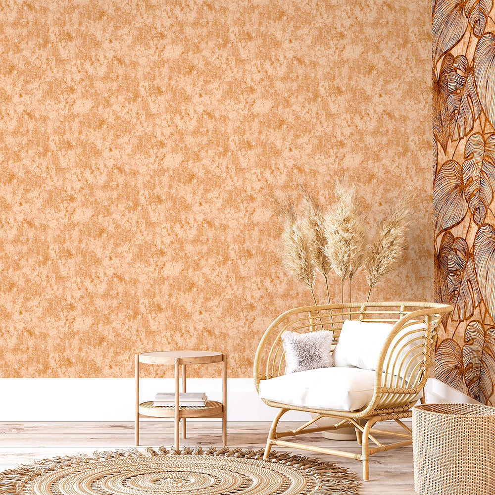Julie Feels Home - Monstera Plain plain wallpaper Hohenberger    