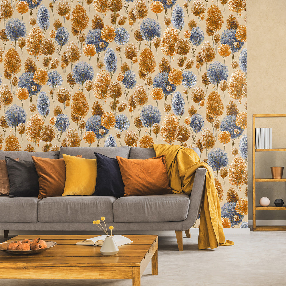 Julie Feels Home - Tilia botanical wallpaper Hohenberger    