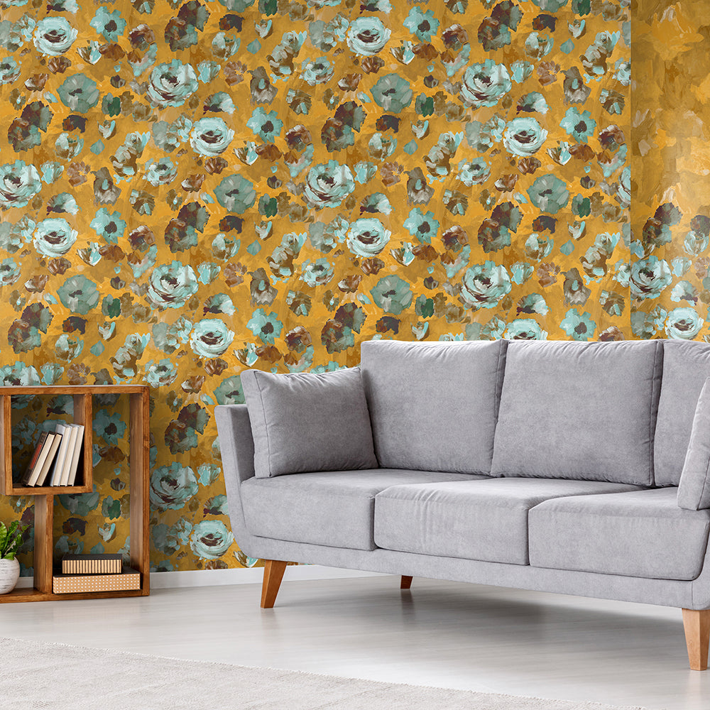 Julie Feels Home - Paeonia botanical wallpaper Hohenberger    