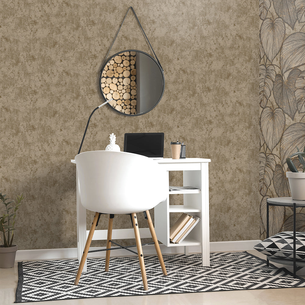 Julie Feels Home - Monstera Plain plain wallpaper Hohenberger    