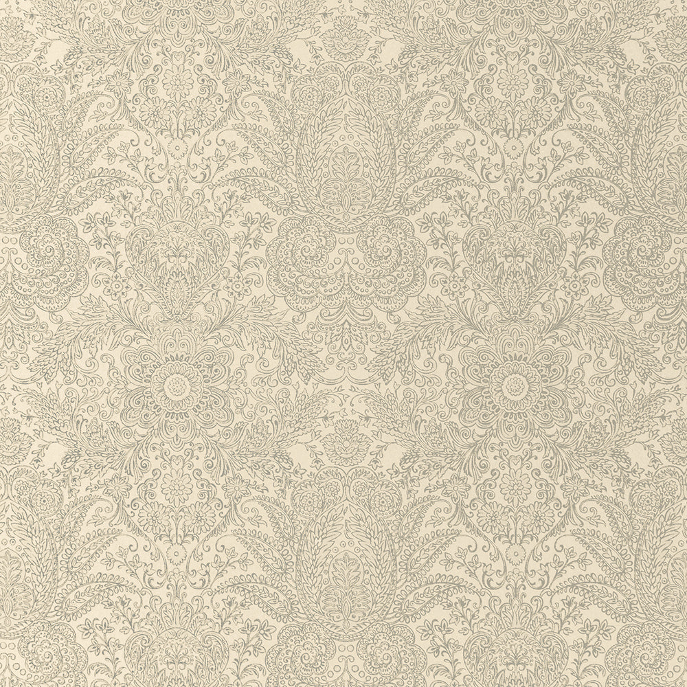 Precious - Brocade damask wallpaper Hohenberger Roll Cream  65185-HTM