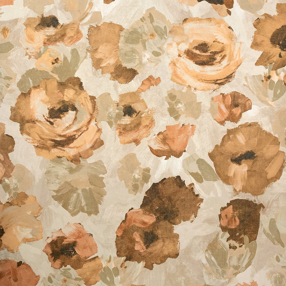 Julie Feels Home - Paeonia botanical wallpaper Hohenberger Roll Heat Basalt  26900-HTM
