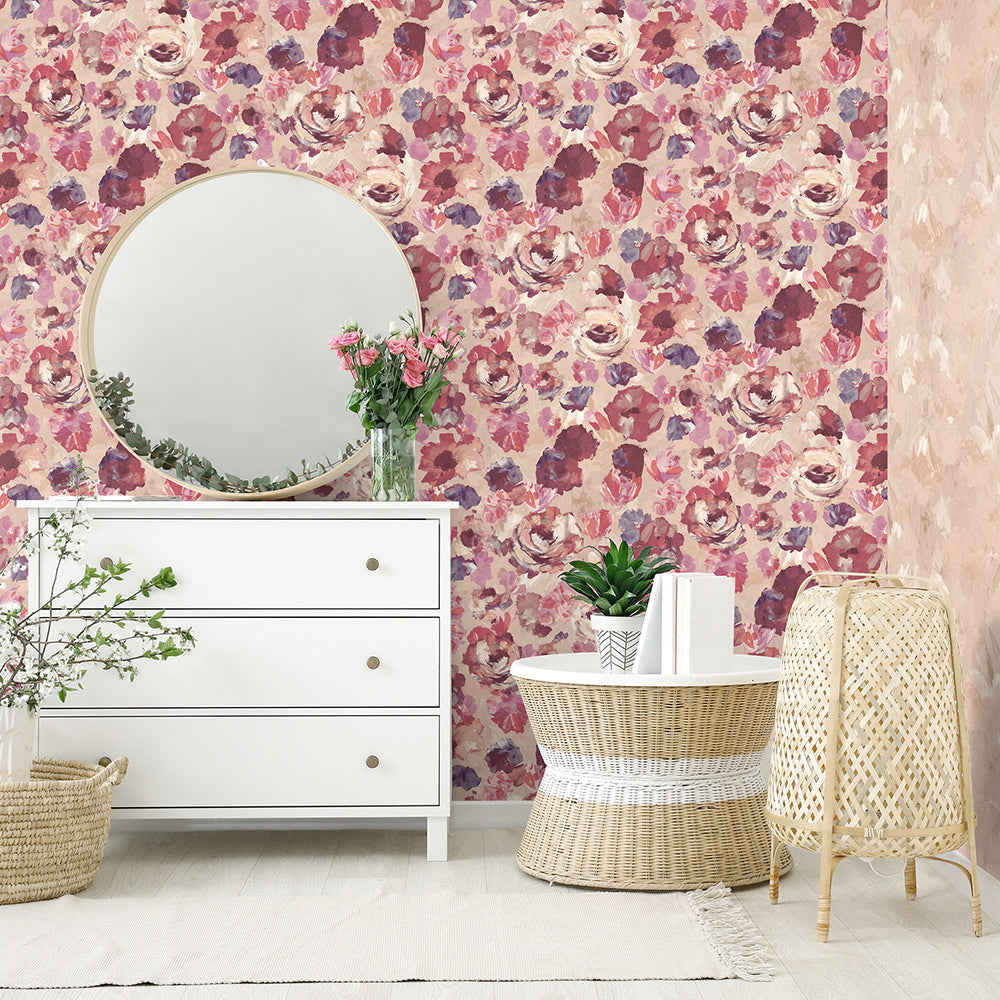 Julie Feels Home - Paeonia botanical wallpaper Hohenberger    