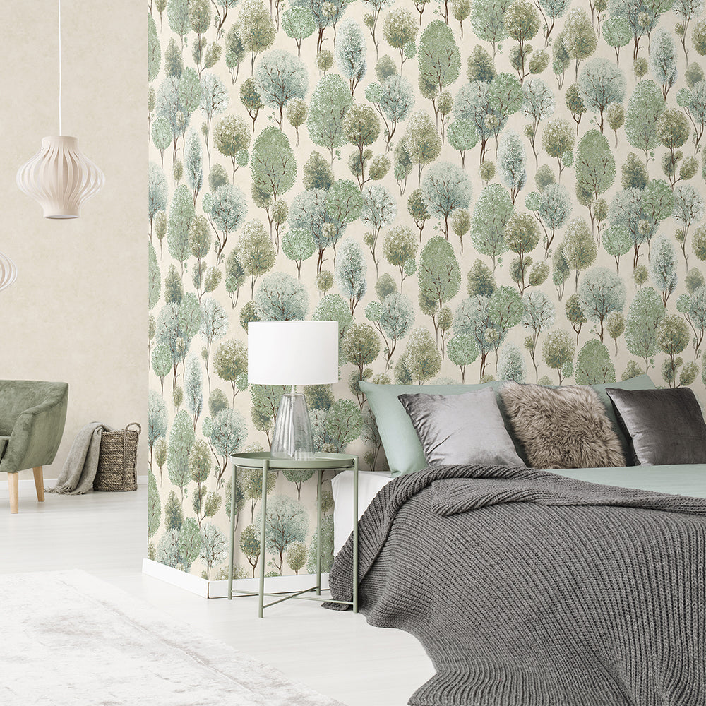 Julie Feels Home - Tilia botanical wallpaper Hohenberger    
